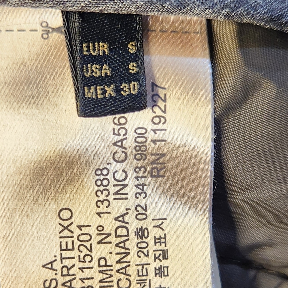 Massimo Dutti Quilted Jacket – Brown/Dark Olive – Size S - Picture 13 of 13